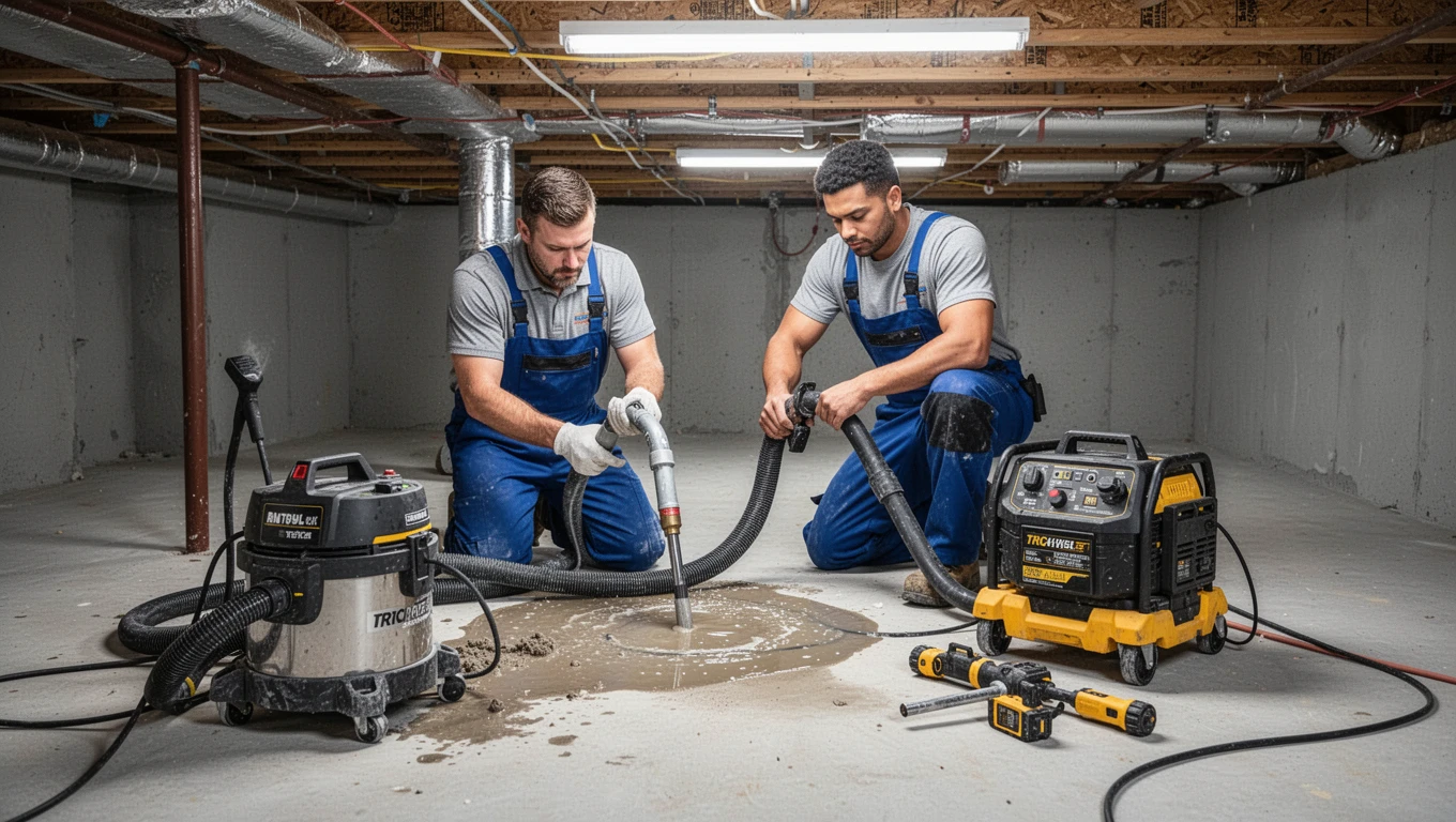 Crawl Space Water Removal